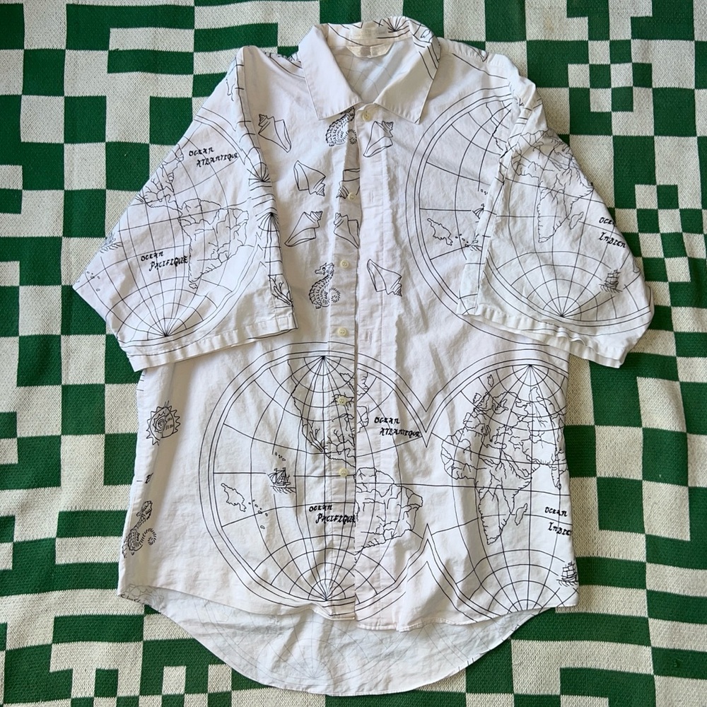 Vintage Christian Dior Quest Button Up RARE